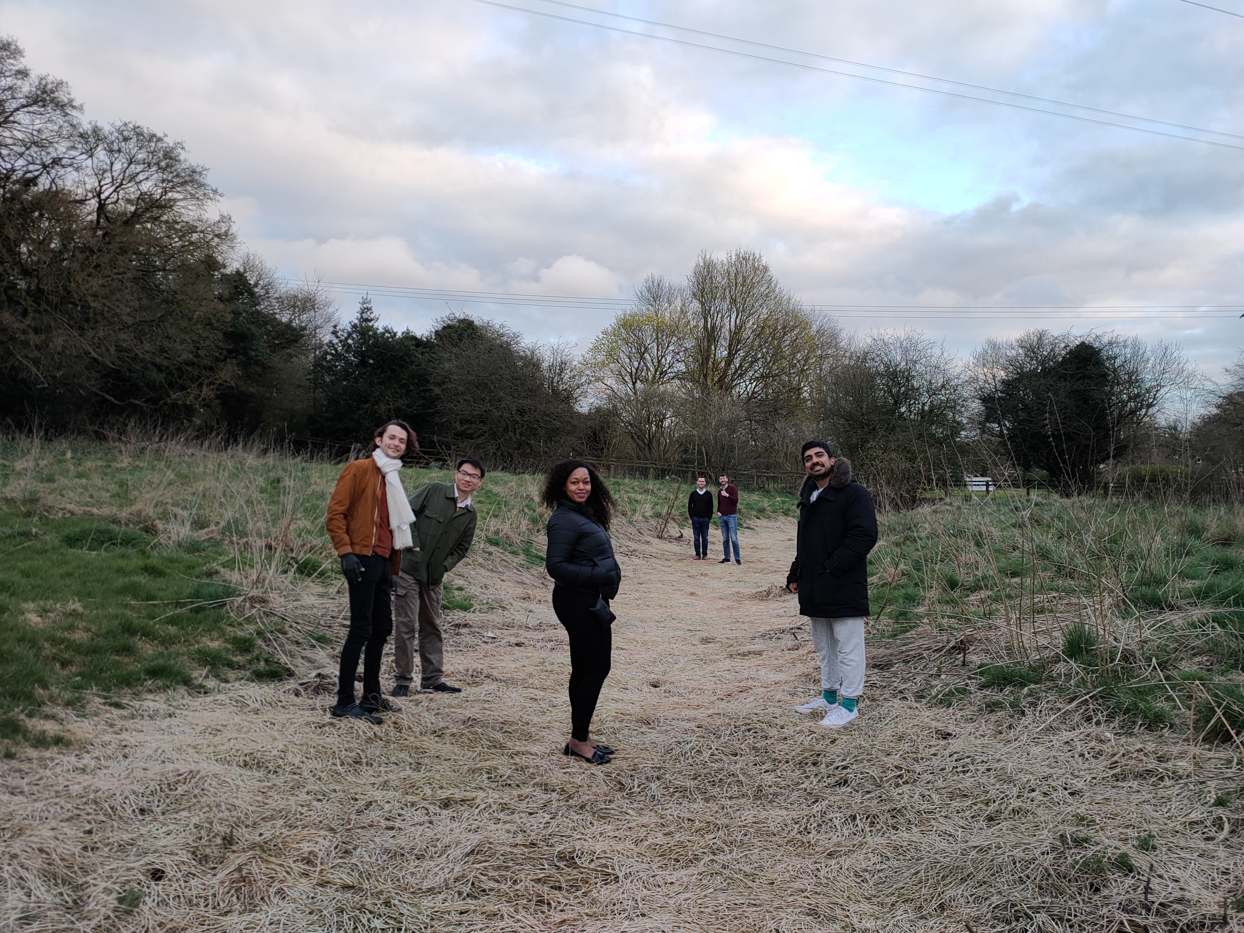 spring retreat walk