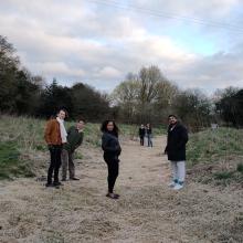 spring retreat walk